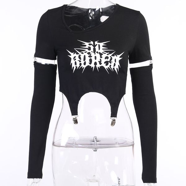 fashion harajuku letter print women tshirt splice long sleeve removable gothic streetwear slim crop autumn y2k, White
fashion harajuku letter print women tshirt splice long sleeve removable gothic streetwear slim crop autumn y2k, White