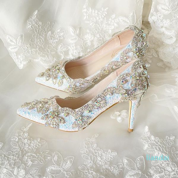 dress shoes spring colorful sequins stiletto high-heeled bridal pointed toe rhinestone all-match banquet women's single, Black
dress shoes spring colorful sequins stiletto high-heeled bridal pointed toe rhinestone all-match banquet women's single, Black