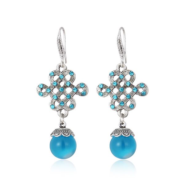 creative chinese knot retro opal dangle earring women ethnic silver color hollow cat eye stone beaded earrings jewelry
creative chinese knot retro opal dangle earring women ethnic silver color hollow cat eye stone beaded earrings jewelry
