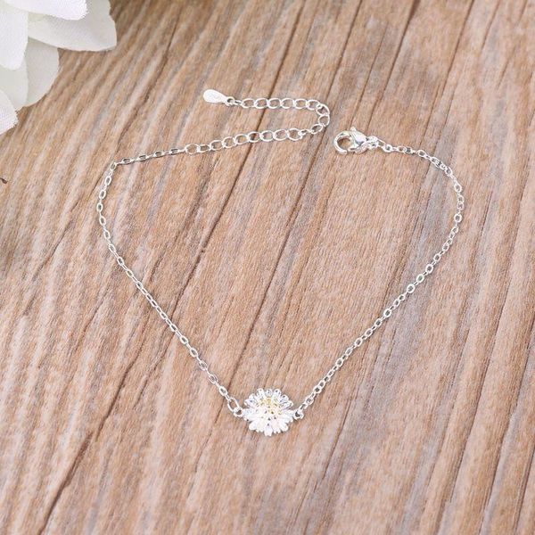 charm bracelets silver plated daisies flower anklet female foot chain fashion jewelry y1ua, Golden;silver
charm bracelets silver plated daisies flower anklet female foot chain fashion jewelry y1ua, Golden;silver