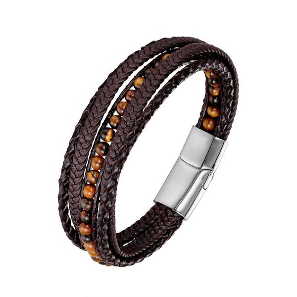 tennis leather bracelets 4mm tiger eyes stone wrap woven multilayer boho bracelet handmade jewelry magnetic clasp steel, Golden;silver
tennis leather bracelets 4mm tiger eyes stone wrap woven multilayer boho bracelet handmade jewelry magnetic clasp steel, Golden;silver