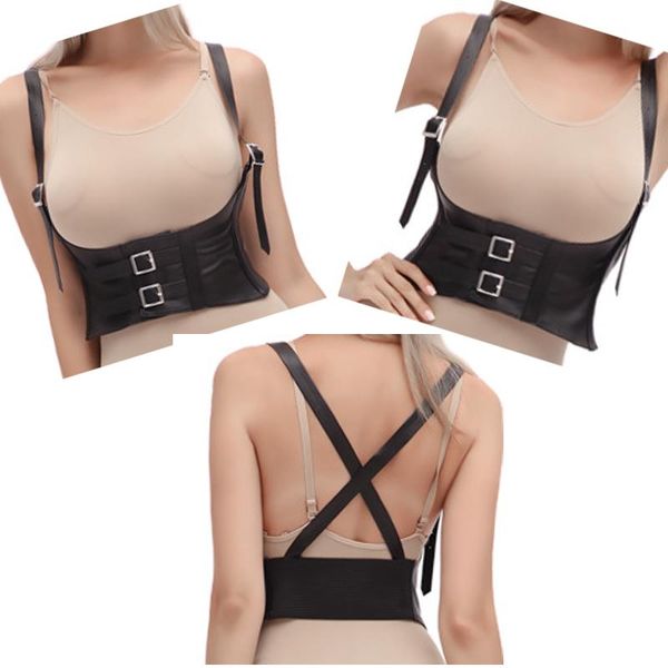 bras sets clothing soft leather shoulder waist dress women's stage performance for girl party show, Red;black
bras sets clothing soft leather shoulder waist dress women's stage performance for girl party show, Red;black