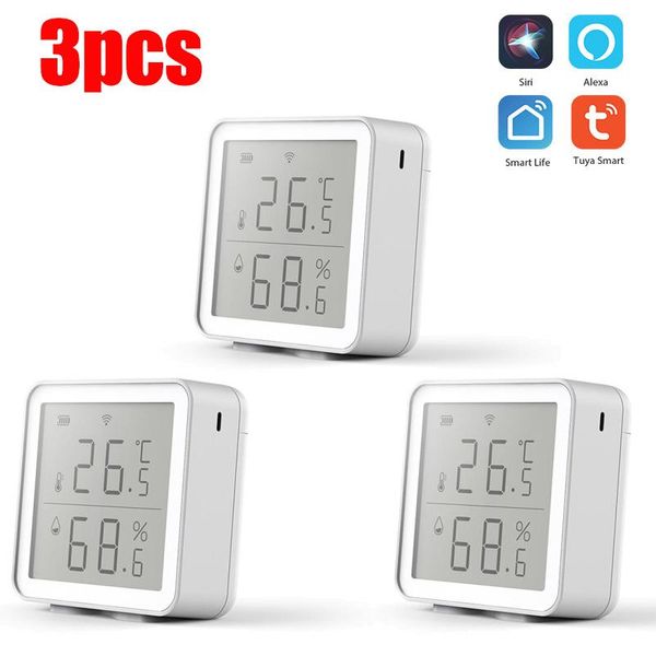 smart home control tuya life app wifi temperature and humidity sensor indoor hygrometer thermometer detector support for alexa google
smart home control tuya life app wifi temperature and humidity sensor indoor hygrometer thermometer detector support for alexa google