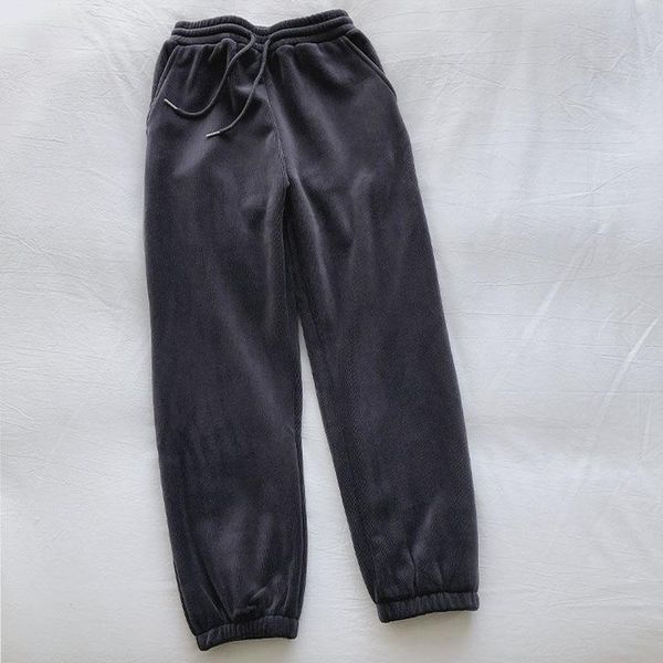 women's pants & capris black plus velvet high waist loose sweatpants women harem trousers high-quality bottoms gray street apparel 2021, Black;white
women's pants & capris black plus velvet high waist loose sweatpants women harem trousers high-quality bottoms gray street apparel 2021, Black;white