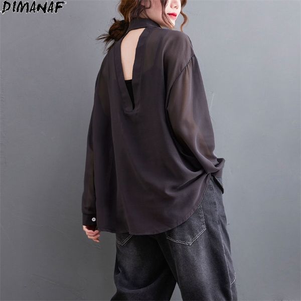 plus size women blouse solid chiffon backless full sleeve summer basic tunic loose casual female shirts 210531, White
plus size women blouse solid chiffon backless full sleeve summer basic tunic loose casual female shirts 210531, White