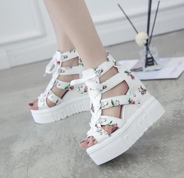 sandals fashion wedges shoes for women 11cm high heels summer 2021 chaussures femme platform white rome, Black
sandals fashion wedges shoes for women 11cm high heels summer 2021 chaussures femme platform white rome, Black