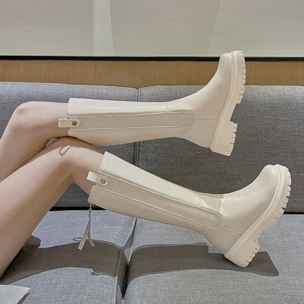 boots shoes thigh high heels round toe ladies mid calf low lolita rubber over-the-knee white flock fabric solid, Black
boots shoes thigh high heels round toe ladies mid calf low lolita rubber over-the-knee white flock fabric solid, Black