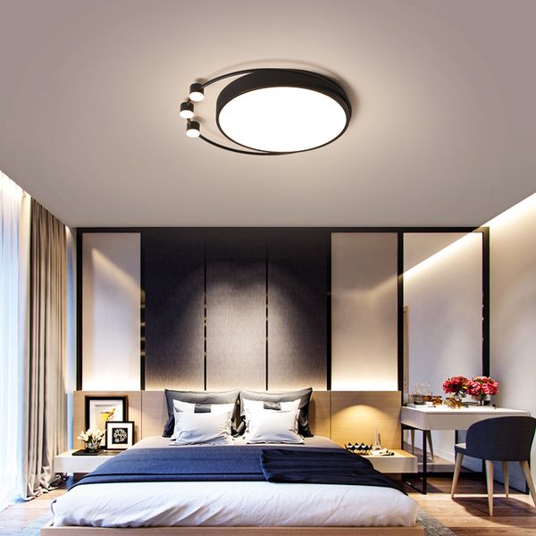 round acrylic led light to the fourth restaurant study decoration black wedding iron painted lamp ceiling mounting dauv
round acrylic led light to the fourth restaurant study decoration black wedding iron painted lamp ceiling mounting dauv