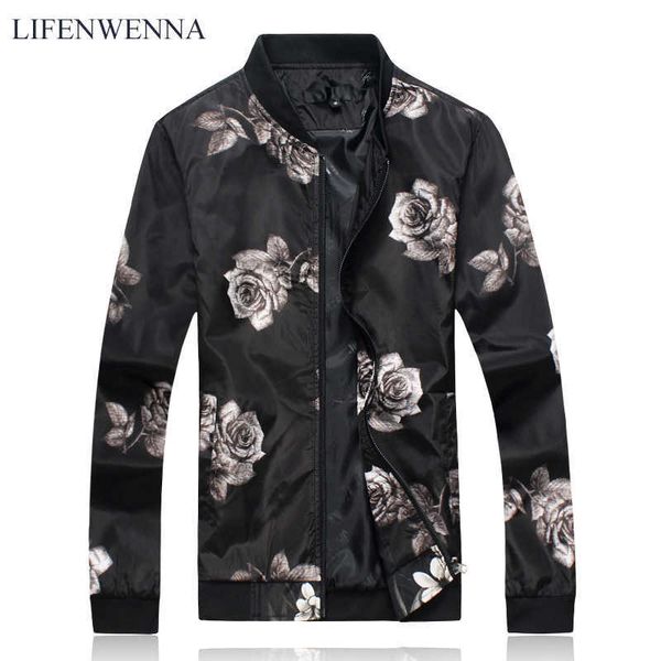 lifenwenna plus size 5xl 6xl jacket men autumn fashion print men's jackets stand collar flower print jacket coat windproof 210528, Black;brown
lifenwenna plus size 5xl 6xl jacket men autumn fashion print men's jackets stand collar flower print jacket coat windproof 210528, Black;brown