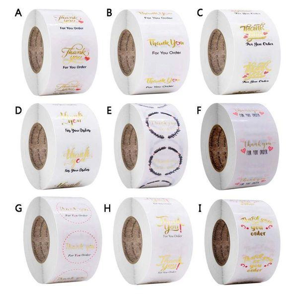 gift wrap 500pcs/roll round transparent thank you for your order stickers package seal label handmade card scrapbooking decor
gift wrap 500pcs/roll round transparent thank you for your order stickers package seal label handmade card scrapbooking decor