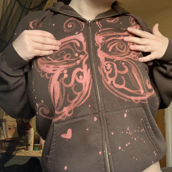 women's hoodies & sweatshirts jacket y2k women fashion streetwear zip up goth black harajuku grunge oversized
women's hoodies & sweatshirts jacket y2k women fashion streetwear zip up goth black harajuku grunge oversized