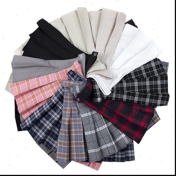 women high waist pleated skirts plaid a line mini skirt sweet cute dance sailor skirts summer ladies plaid girls short skirt, Black
women high waist pleated skirts plaid a line mini skirt sweet cute dance sailor skirts summer ladies plaid girls short skirt, Black