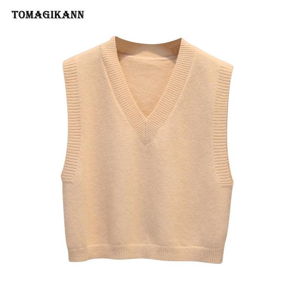 women's vests short vest women solid stylish korean style sleeveless knitted waistcoat v-neck all-match female sweater coats outwear, Black;white
women's vests short vest women solid stylish korean style sleeveless knitted waistcoat v-neck all-match female sweater coats outwear, Black;white