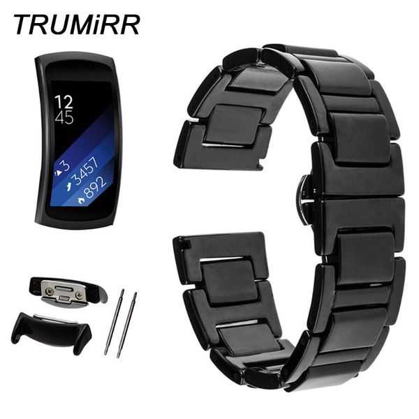 watch bands 18mm full ceramic band + link remover for samsung gear fit 2 sm-r360 butterfly clasp strap wrist belt bracelet black white, Black;brown
watch bands 18mm full ceramic band + link remover for samsung gear fit 2 sm-r360 butterfly clasp strap wrist belt bracelet black white, Black;brown
