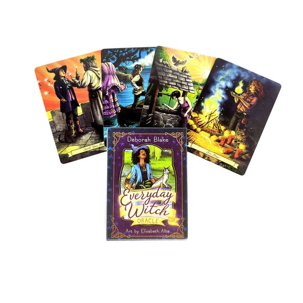 everyday witch oracle card tarot cards and pdf guidance divination deck entertainment parties board game 40 pcs/box
everyday witch oracle card tarot cards and pdf guidance divination deck entertainment parties board game 40 pcs/box
