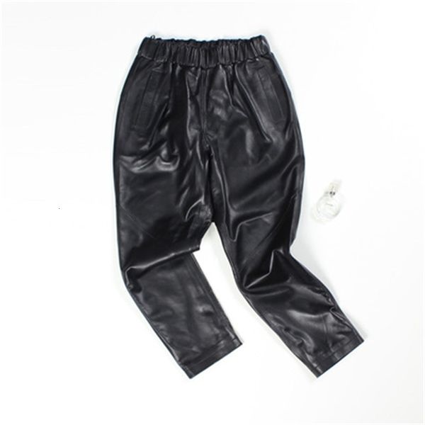 2021 new female fashion genuine sheep leather pants c2 2inp, Black;white 
2021 new female fashion genuine sheep leather pants c2 2inp, Black;white