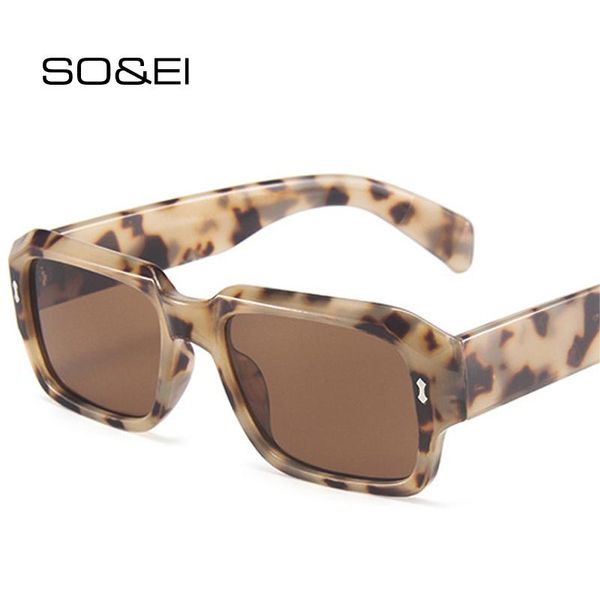 sunglasses so&ei fashion polygon square women retro rivets decoration jelly color shades uv400 men trending gradient sun glasses, White;black
sunglasses so&ei fashion polygon square women retro rivets decoration jelly color shades uv400 men trending gradient sun glasses, White;black