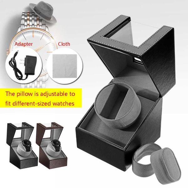 watch boxes & cases professional box automatic rotation winder display case holder storage organizer with mute motor pu+velvet us plug, Black;blue
watch boxes & cases professional box automatic rotation winder display case holder storage organizer with mute motor pu+velvet us plug, Black;blue