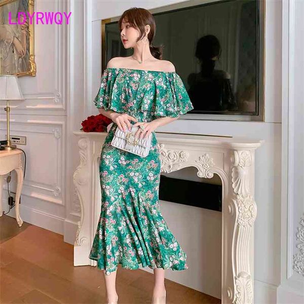 ldyrwqy chiffon floral dress female summer french temperament office lady polyester 210603, Black;gray
ldyrwqy chiffon floral dress female summer french temperament office lady polyester 210603, Black;gray