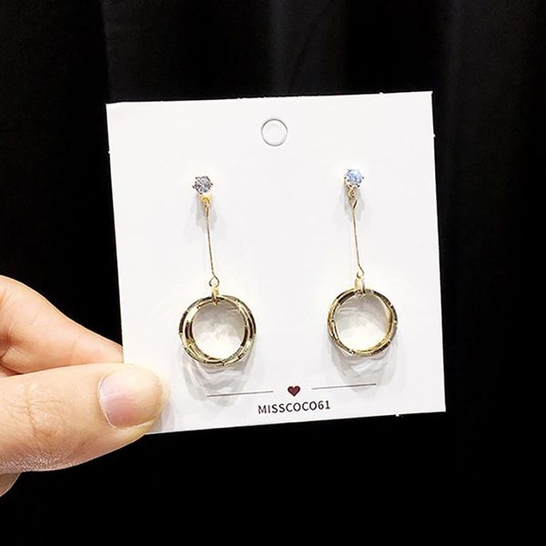 dangle & chandelier exaggerated 1 crystal pair korean earrings style long jewelry round for ear women gold accessories color temperament, Silver
dangle & chandelier exaggerated 1 crystal pair korean earrings style long jewelry round for ear women gold accessories color temperament, Silver