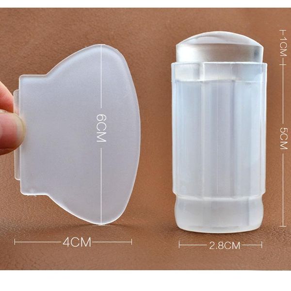 nail art templates 1 kit transparent stamping seal with plate scraper 2.8cm silicone jelly for plastic handle stamp tools, White
nail art templates 1 kit transparent stamping seal with plate scraper 2.8cm silicone jelly for plastic handle stamp tools, White