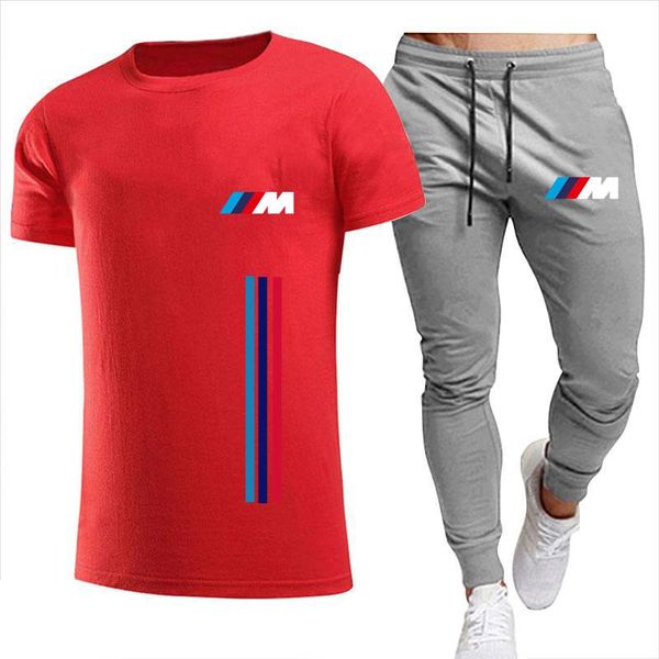 men's tracksuits summer fashion casual brand bwm suit track sportswear sweater short-sleeved t-shirt 2-piece set, Gray
men's tracksuits summer fashion casual brand bwm suit track sportswear sweater short-sleeved t-shirt 2-piece set, Gray