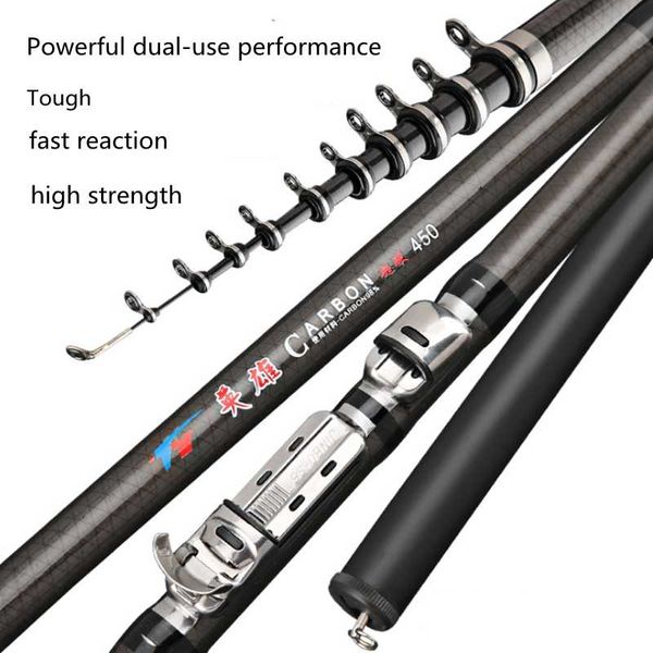 boat fishing rods carbon fiber portable 3.6m - 6.3m rod, power rock carp feeder surfing rotating rod
boat fishing rods carbon fiber portable 3.6m - 6.3m rod, power rock carp feeder surfing rotating rod