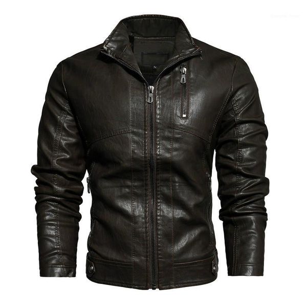 men's fur & faux winter motorcycle leather jacket 2021 men casual zipper pu thick windproof coat male sa969, Black
men's fur & faux winter motorcycle leather jacket 2021 men casual zipper pu thick windproof coat male sa969, Black