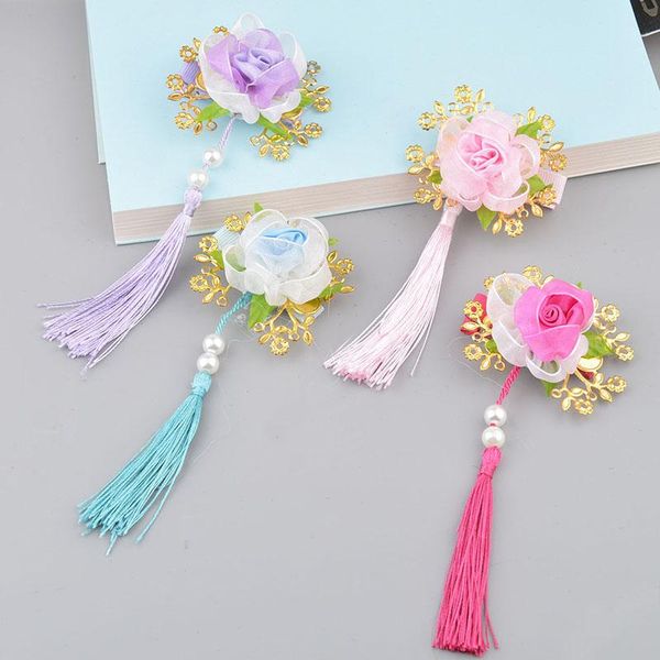 hair accessories chinese princess colorful simulation rose flower long tassels headbands clips girls ornament cute a3, Slivery;white
hair accessories chinese princess colorful simulation rose flower long tassels headbands clips girls ornament cute a3, Slivery;white