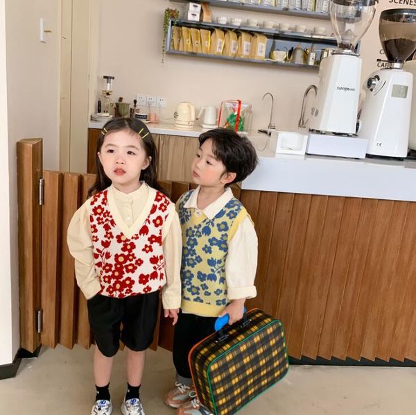 pullover 2021 girls boys printed knitted sweater spring fashion kids vests 1-6 years yx785, Blue
pullover 2021 girls boys printed knitted sweater spring fashion kids vests 1-6 years yx785, Blue