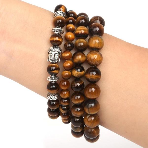 selling 6mm/8mm/10mm natural tiger eye bracelet stone beads with elastic rope bracelet men women fashion charm, Black
selling 6mm/8mm/10mm natural tiger eye bracelet stone beads with elastic rope bracelet men women fashion charm, Black