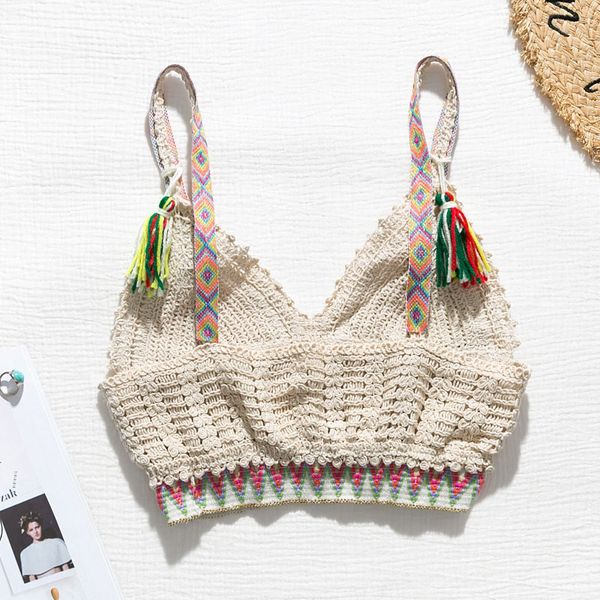 tassel colorful bikini camisoles & tanks crochet bathing suit crop cover ups v-neck swimsuit beach wear summer bathers weave kimono, Black;white
tassel colorful bikini camisoles & tanks crochet bathing suit crop cover ups v-neck swimsuit beach wear summer bathers weave kimono, Black;white
