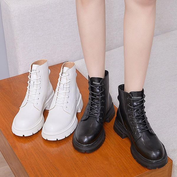 boots 2021 women's leather thick-soled fashion all-match small short fried street soft, Black
boots 2021 women's leather thick-soled fashion all-match small short fried street soft, Black
