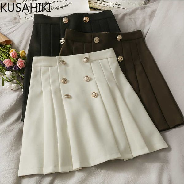 vintage double breasted skirt korean high waist women skirts causal pleated a-line mini faldas mujer 6e240 210603, Black;gray
vintage double breasted skirt korean high waist women skirts causal pleated a-line mini faldas mujer 6e240 210603, Black;gray