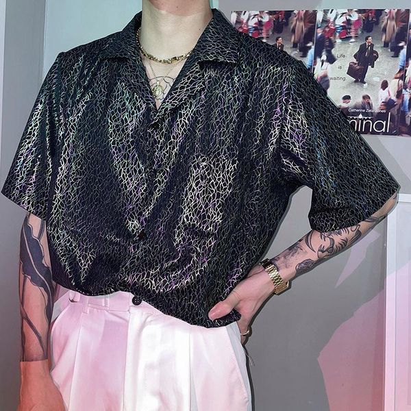 men's casual shirts shirt men xiaxin high-end short sleeve cuba collar light luxury niche trendy neutral wind ruffian handsome, White;black
men's casual shirts shirt men xiaxin high-end short sleeve cuba collar light luxury niche trendy neutral wind ruffian handsome, White;black