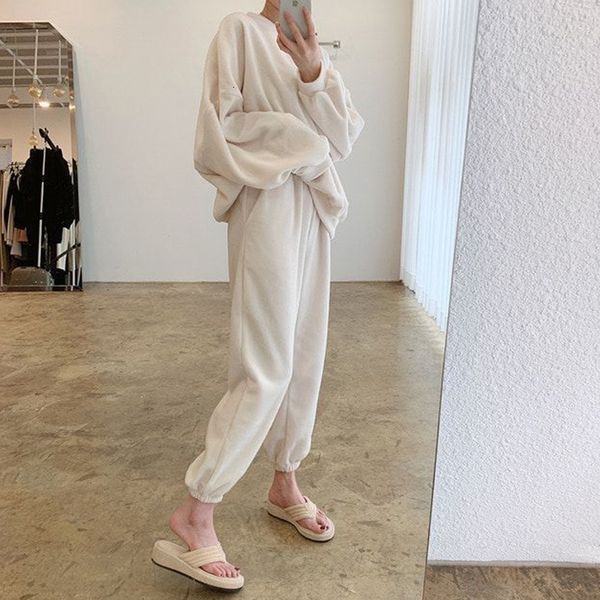 2021 autumn solid fashion women with long sleeve all-match sweater and feet casual suit pants u9h4, Gray
2021 autumn solid fashion women with long sleeve all-match sweater and feet casual suit pants u9h4, Gray