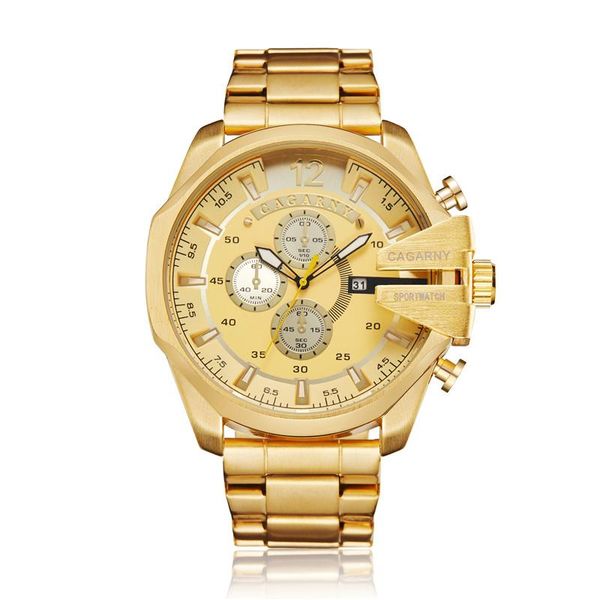 wristwatches cagarny all golden steel strip quartz business wristwatch men military watches gift montre homme zegarek meski, Slivery;brown
wristwatches cagarny all golden steel strip quartz business wristwatch men military watches gift montre homme zegarek meski, Slivery;brown