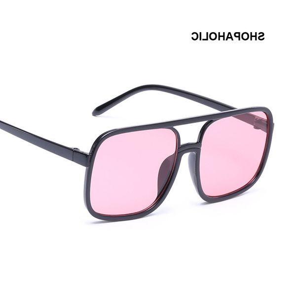 black square oversized sunglasses women big frame pink sun glasses female mirror oculos gradient hip hop shades glasses wholesale, White;black
black square oversized sunglasses women big frame pink sun glasses female mirror oculos gradient hip hop shades glasses wholesale, White;black