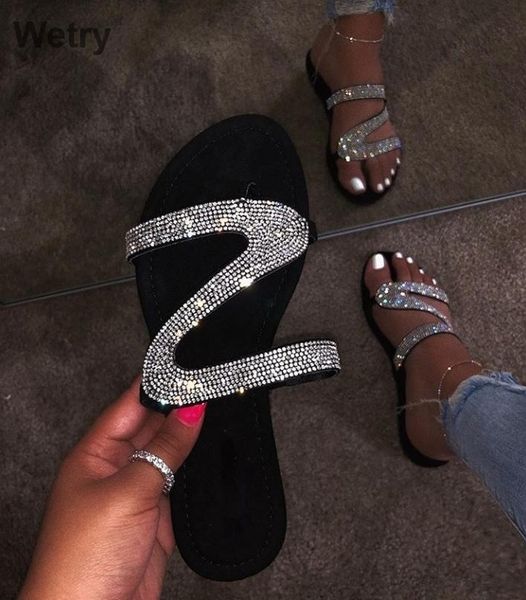 2021 women slippers flip flops summer women crystal diamond bling beach slides sandals casual shoes slip on slipper, Black
2021 women slippers flip flops summer women crystal diamond bling beach slides sandals casual shoes slip on slipper, Black