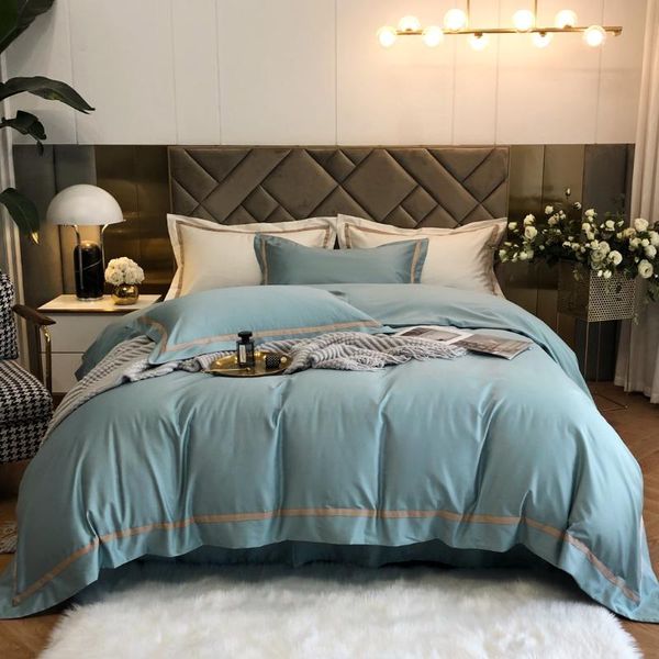 bedding sets egyptian cotton solid color set duvet cover flat fitted sheet pillow shams king size home textile
bedding sets egyptian cotton solid color set duvet cover flat fitted sheet pillow shams king size home textile
