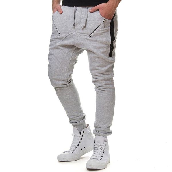men's pants 2021 autumn sweatpants men fake zipper patchwork striped mens joggers drawstring harem pant homme trendy pantalones hombre, Black
men's pants 2021 autumn sweatpants men fake zipper patchwork striped mens joggers drawstring harem pant homme trendy pantalones hombre, Black