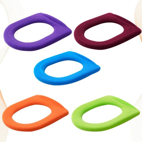 toilet seat covers 5pcs colorful o-shaped mat closestool durable useful cover pads for home bathroom (random color)
toilet seat covers 5pcs colorful o-shaped mat closestool durable useful cover pads for home bathroom (random color)
