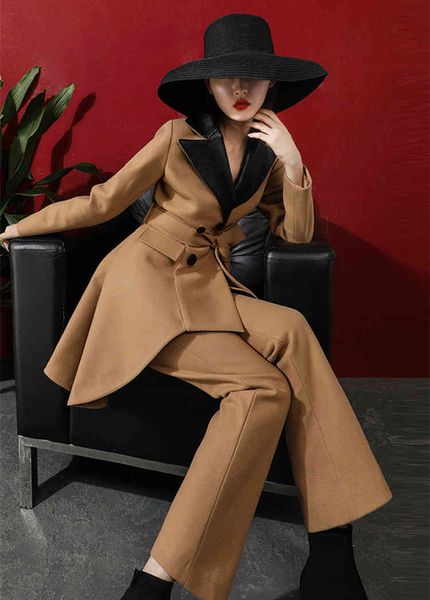 women's two piece pants 2 set women jacket long sleeve blazer & suit office lady outfits stylish business autumn winter trousers uits r, White
women's two piece pants 2 set women jacket long sleeve blazer & suit office lady outfits stylish business autumn winter trousers uits r, White