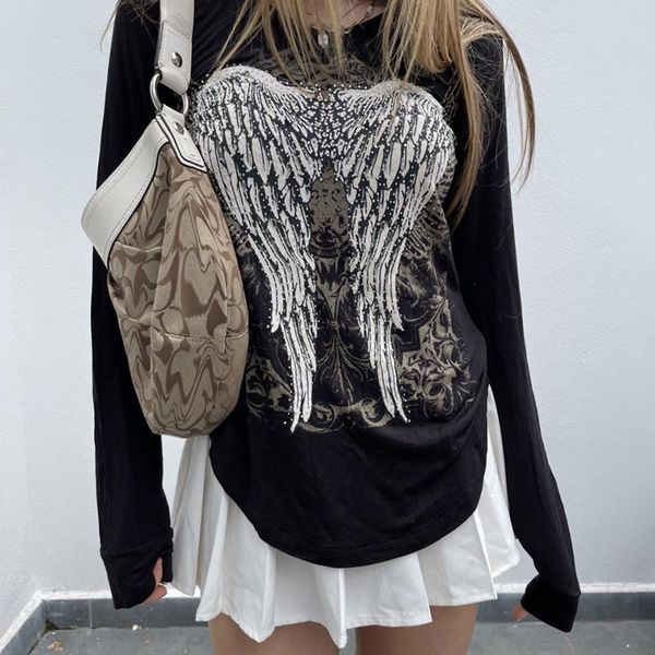 women's hoodies & sweatshirts fashion streetwear graphic vintage casual grunge gothic slim harajuku o-neck pullover women sweatshirt s, Black
women's hoodies & sweatshirts fashion streetwear graphic vintage casual grunge gothic slim harajuku o-neck pullover women sweatshirt s, Black