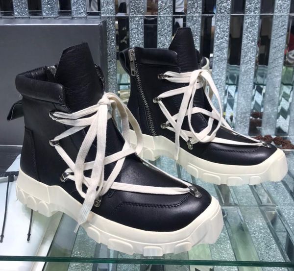 running shoes men women us 12 13 owens casual rick sports real leather high sneakers storm outdoor chaussures de designer christmas, Black
running shoes men women us 12 13 owens casual rick sports real leather high sneakers storm outdoor chaussures de designer christmas, Black