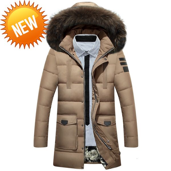 thick long winter jackets men white down jacket fur hood male parka keep warm windproof coats man outerwear jk-686, Black
thick long winter jackets men white down jacket fur hood male parka keep warm windproof coats man outerwear jk-686, Black