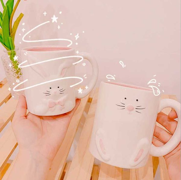 mugs creative cartoon ceramic mug cute girl heart water cup household large capacity
mugs creative cartoon ceramic mug cute girl heart water cup household large capacity