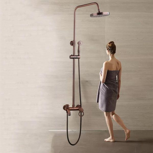 antique cooper bathroom shower set wall mounted mixer double handle shower room accessories
antique cooper bathroom shower set wall mounted mixer double handle shower room accessories