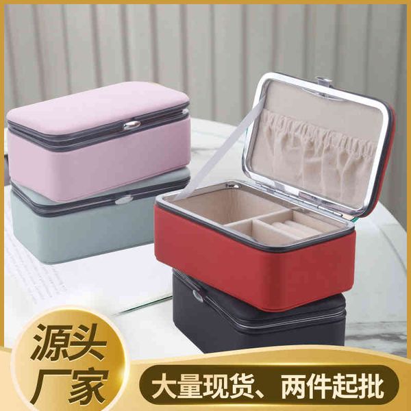 cosmetic bags nordic style jewelry storage box single layer small portable earrings
cosmetic bags nordic style jewelry storage box single layer small portable earrings