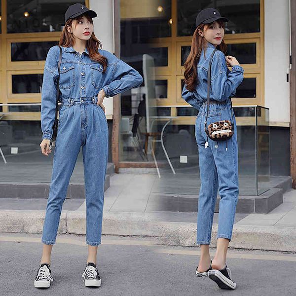 women's jumpsuits & rompers blue bodycon jeans jumpsuit women elastic high waist pocket long sleeve bodysuit fashion tunic ladies, Black;white
women's jumpsuits & rompers blue bodycon jeans jumpsuit women elastic high waist pocket long sleeve bodysuit fashion tunic ladies, Black;white